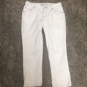 Inc denim crop jeans